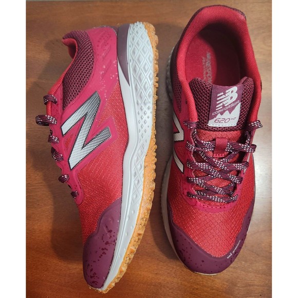 New Balance Men's 620 V2 Trail GUM Soles Running Shoe in 7.5 Maroon MT620RM2 New - Picture 4 of 10